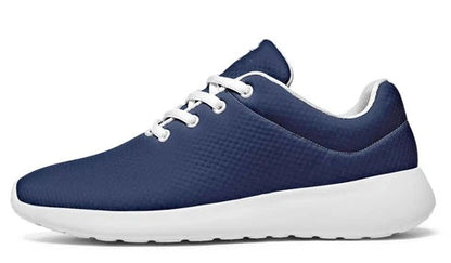 Men's Lightweight Breathable Mesh Lace-Up Sneakers – Navy Blue